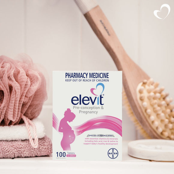 Elevit Pregnancy Multivitamin & Mineral Supplement 100 เม็ด